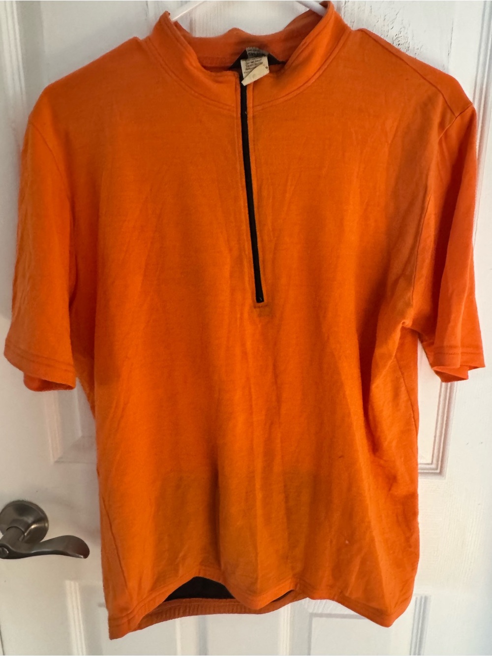 Men's Canari Short-Sleeve Zip-Front biking shirt